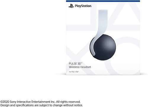 Audífonos Gamer Inalámbricos Playstation Pulse 3d Blanco Blanco/negro - 6