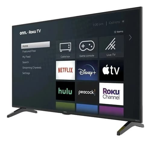 Smart Tv 50 Pulgadas Onn Serie 4 Pantalla Led 4k Uhd Sistema Operativo Roku Os, Compatible Con Alexa Y Google Assistant