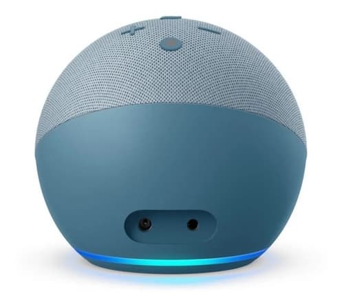 Amazon Echo Dot 4th Gen With Clock Con Alexa Blue Twilight Blue - 4