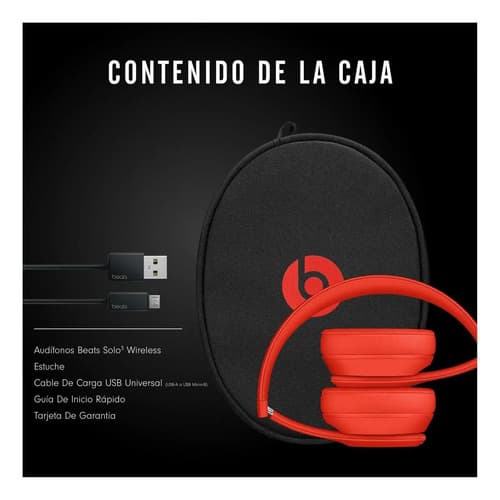 Audífonos Beats Solo³ Wireless - Citrus Red Citrus Red - 5