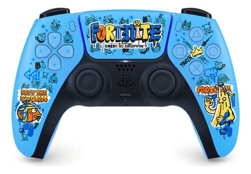 Controlador Inalámbrico Fortnite Playstation 5 Dualsense De Edición Limitada Azul