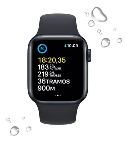 Apple Watch Se 2ª Gen Gps De 40mm 2022 Color Negro Midnight - 4