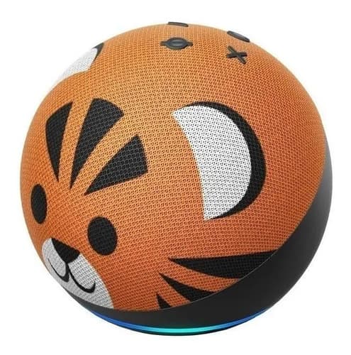 Amazon Echo Dot 4th Gen Kids Con Asistente Virtual Alexa Color Tiger - 6