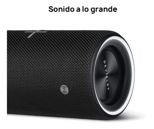 Bocina Huawei Sound Joy Portátil Bluetooth Devialet Negro Color Obsidian Black - 6