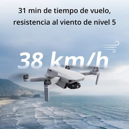 Mini Drone Dji Mini 2 Se Fly More Combo Con Cámara 2.7k Gris 2.4ghz 3 Baterías - 4