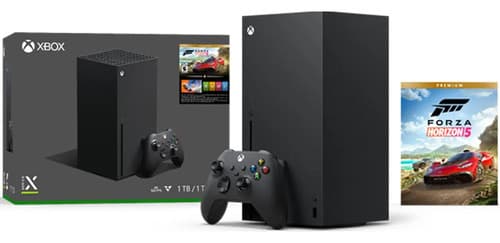 Consola Xbox Series X + Forza Horizon 5 Bundle Negro