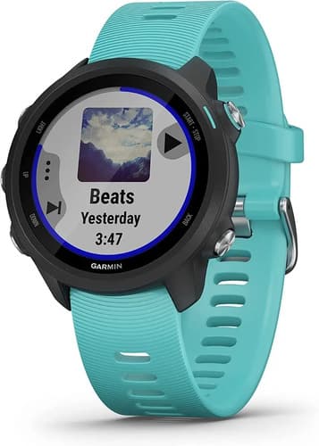 Reloj Garmin Forerunner 245 Gps Smartwatch Musica -aqua Negro Aqua Negro