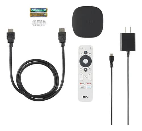 Onn Uhd Streaming 4k 2 Gb Ram Google Tv 2023 Color Negro De Voz - 4