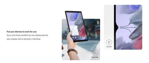 Tablet Samsung Galaxy Tab A A7 Lite Sm-t225 8.7  32gb Gris 3gb De Memoria Ram Y 3gb De Memoria Ram - 8