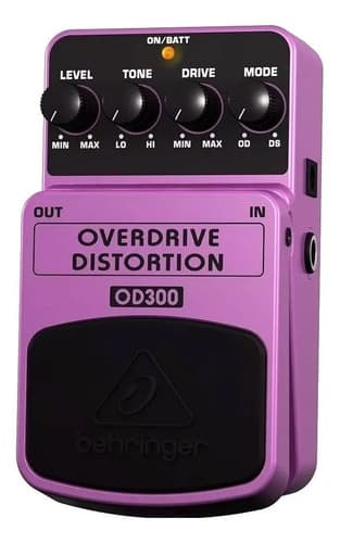 Pedal De Efecto Behringer Overdrive/distortion Od300  Lila Lila - 2