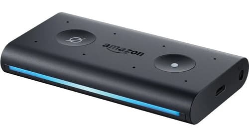 Alexa Amazon Echo Auto Echo Asistente Auto Inteligente Nuevo Negro