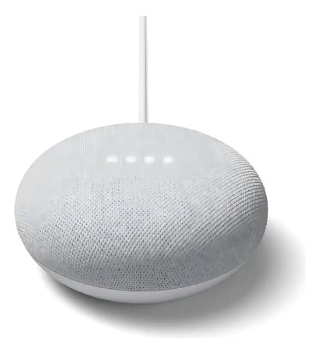 Asistente Virtual Google Assistant Nest Mini 2da Gen Chalk Wifi Bluetooth - 4