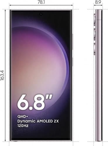 Celular Samsung Galaxy S23 Ultra 8gb + 256gb Liberado Rosa Rosa - 2