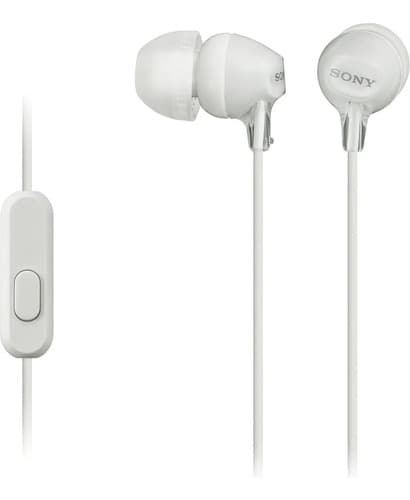 Auriculares In-ear Gamer Sony Mdr-ex14ap Blanco 5 Piezas Blanco - 4