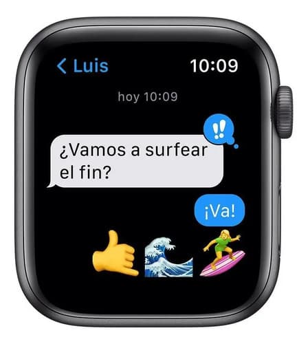Apple Watch Nike Se44mm Correa Deportiva Nike Carbono/negro Gris Espacial Carbono/negro - 6