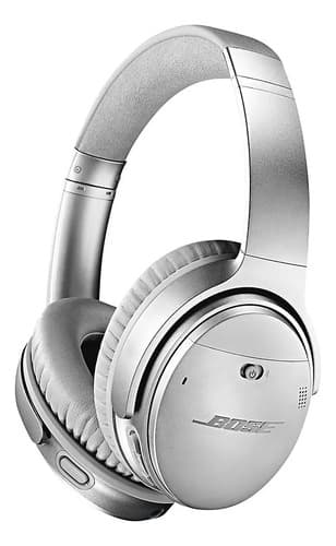 Auriculares Gamer Inalámbricos Bose Quietcomfort 35 Ii Plateado - 4