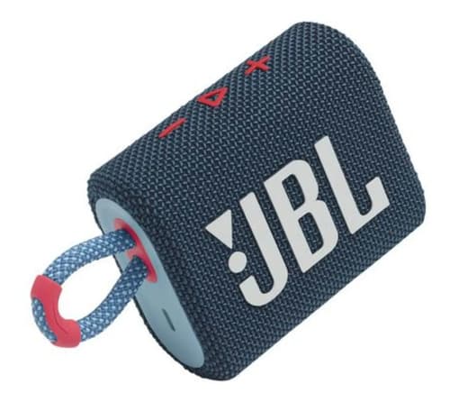 Bocina Jbl Go 3 Portátil Con Bluetooth Azul Con Rosa Blue/pink