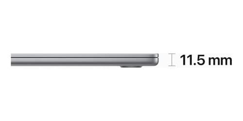 Macbook Air 15  Laptop  M2 Chip8gb Memory256gb Ssd Space Gra Gris Espacial - 3