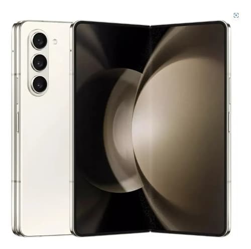 Funda Samsung Slim S Pen Beige Para Galaxy Z Fold5 Marrón