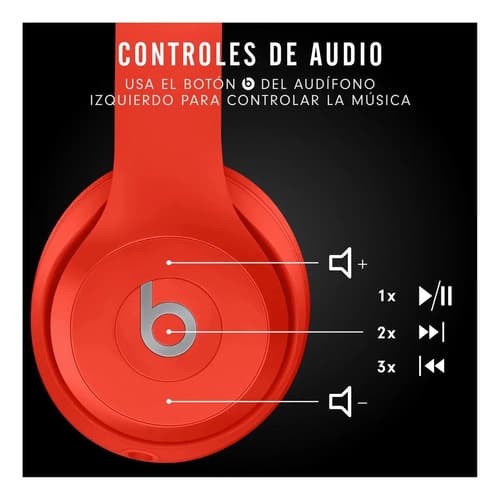 Audífonos Beats Solo³ Wireless - Citrus Red Citrus Red - 3