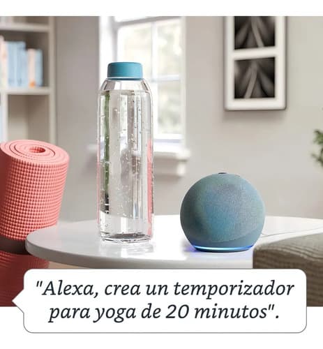 Amazon Echo Dot 4th Gen Con Asistente Virtual Alexa Color Twilight Blue - 4