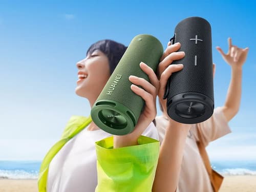 Bocina Huawei Sound Joy Portátil Bluetooth Devialet Negro Color Obsidian Black - 9