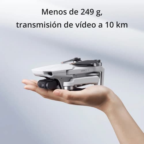 Mini Drone Dji Mini 2 Se Fly More Combo Con Cámara 2.7k Gris 2.4ghz 3 Baterías - 2