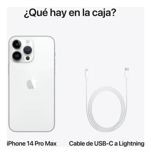 Apple iPhone 14 Pro Max (256 Gb) - Color Plata - 10