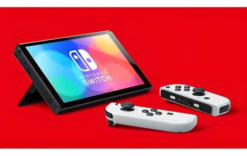 Consola Nintendo Switch Oled Blanco 64gb 4gb Ram Portátil - 2