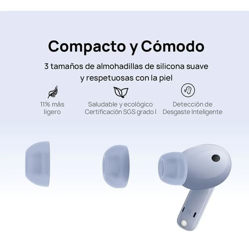 Audífonos Inalámbricos Huawei Freebuds 5i Azul - 6