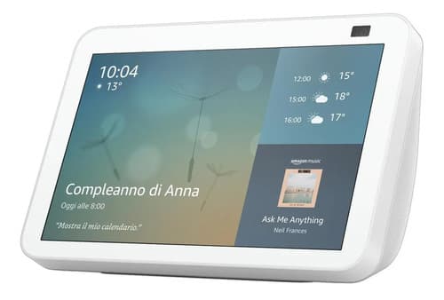 Amazon Echo Show 8 2nd Gen Con  Alexa, Pantalla White  Glacier White - 3