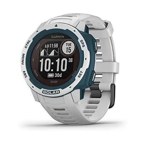 Garmin Instinct Solar Gps Edición Surf Color Blanco Blanco Blanco