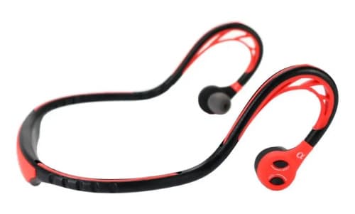 Auriculares Entrenamiento Alphasonik Inalámbricos Rojos Rojo - 2