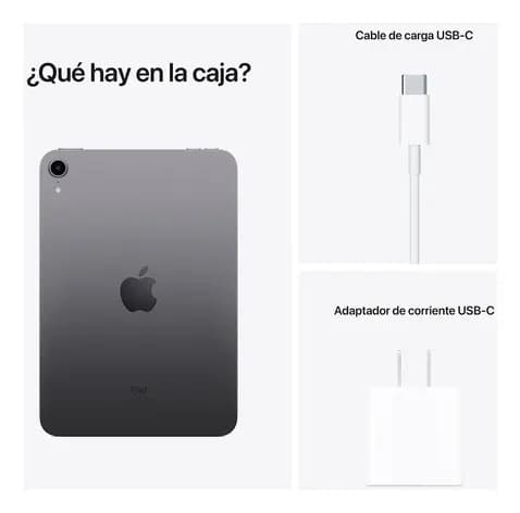 Apple iPad Mini (6ª Generación) 8.3  Wi-fi 64gb - Gris Gris Espacial - 7