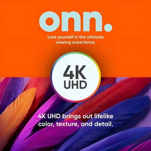 Smart Tv 50 Pulgadas Onn Serie 4 Pantalla Led 4k Uhd Sistema Operativo Roku Os, Compatible Con Alexa Y Google Assistant - 9